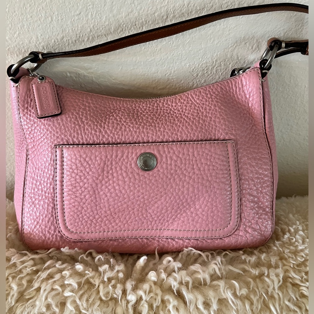 Pink Pebble Coach bag